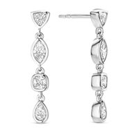 Orecchini Ti Sento Milano in Argento Zircone 78003ZI - 78003ZI